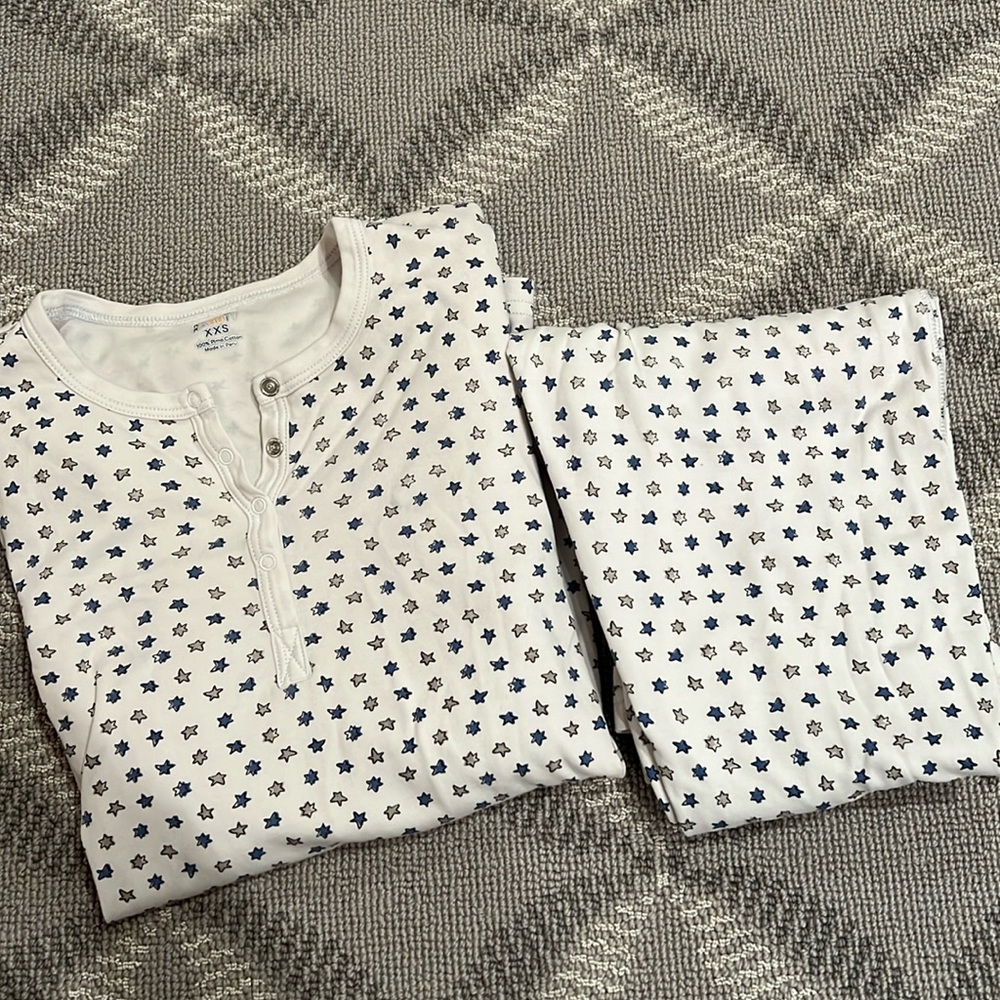 Roller Rabbit Starry Night pajamas Adult size xxs